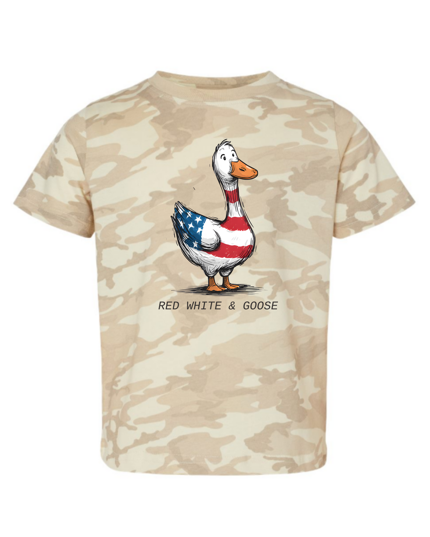 Red, White, & Goose- Adult Youth and Toddler
