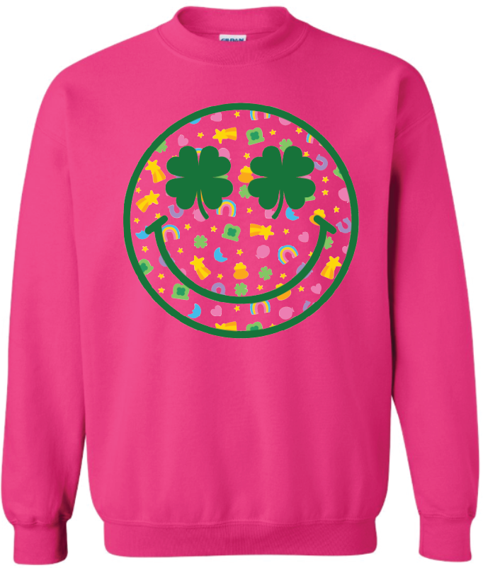 St. Patty Smiley Sweatshirt