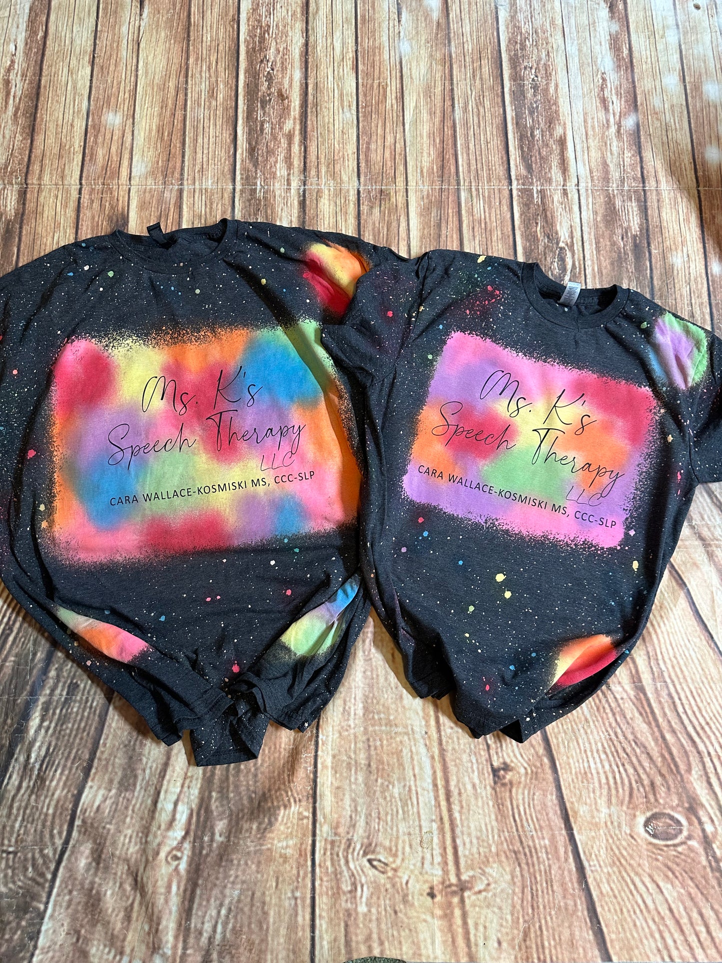 Colorful Tie Dye Apparel