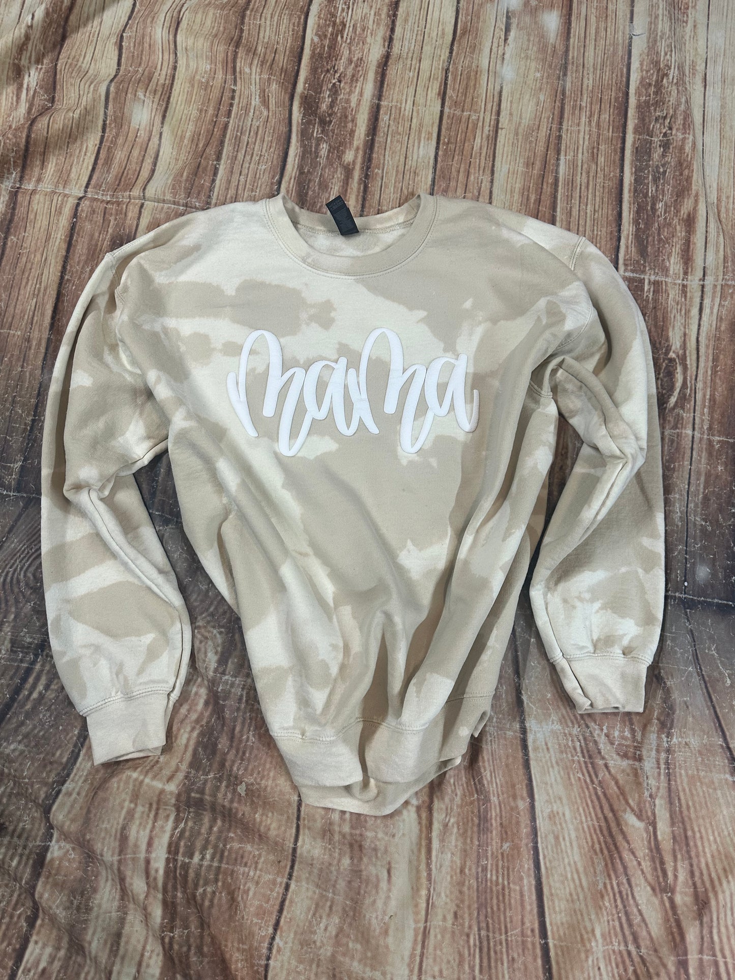 Bleached Sand - Mama Puff Sweatshirt