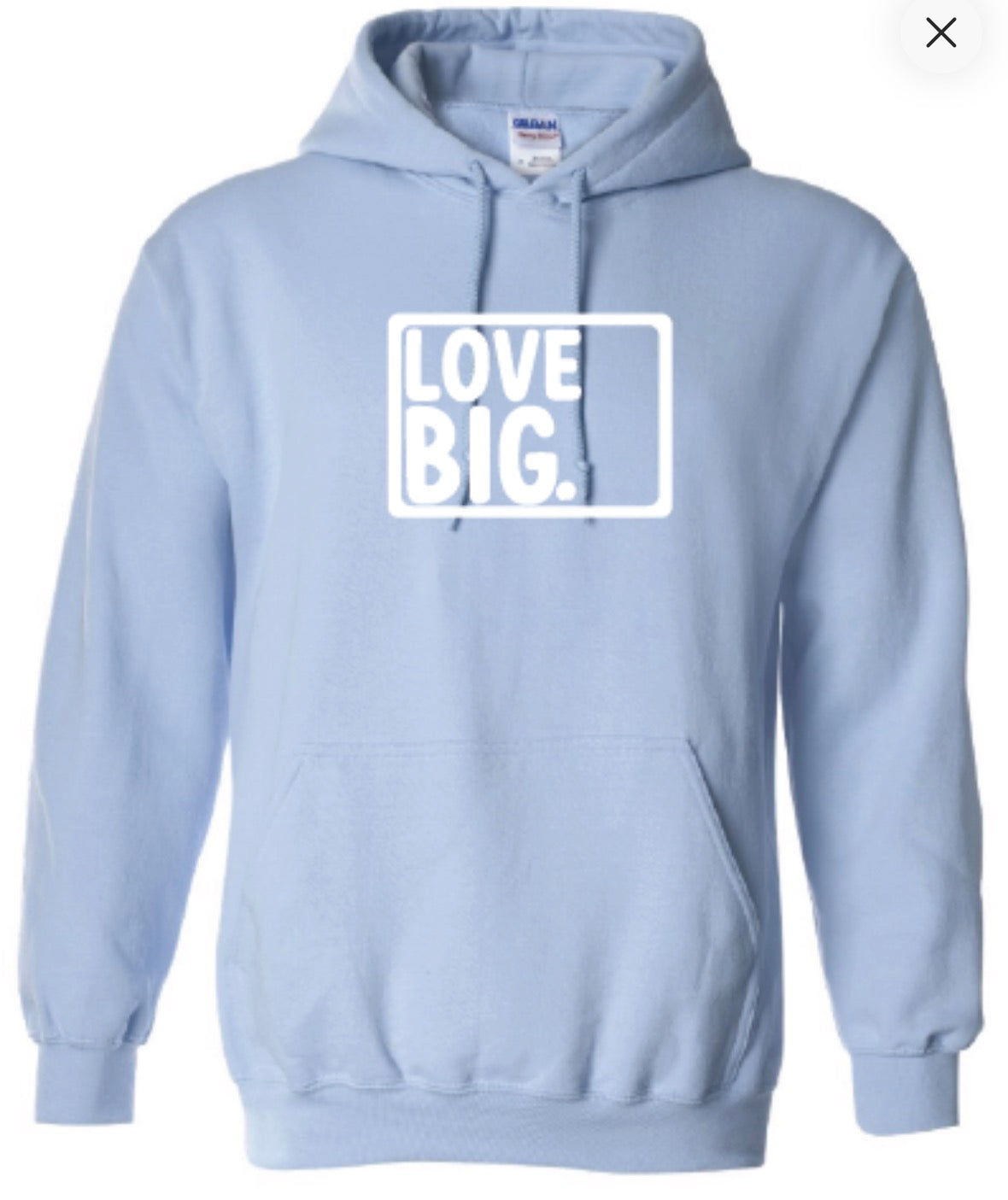 Love Big- Hoodie-Multiple Colors