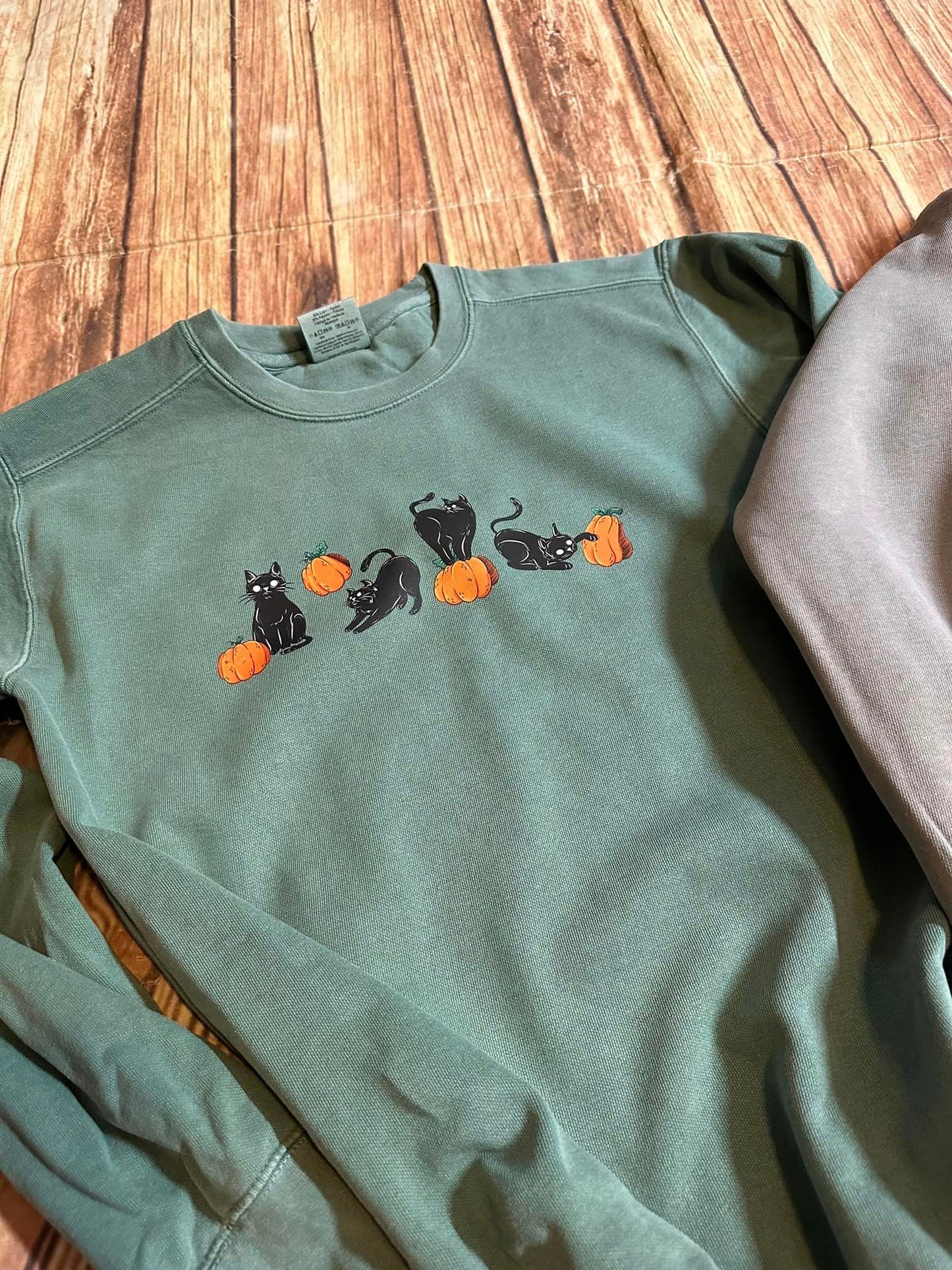 Cat Pumpkin Sweatshirt
