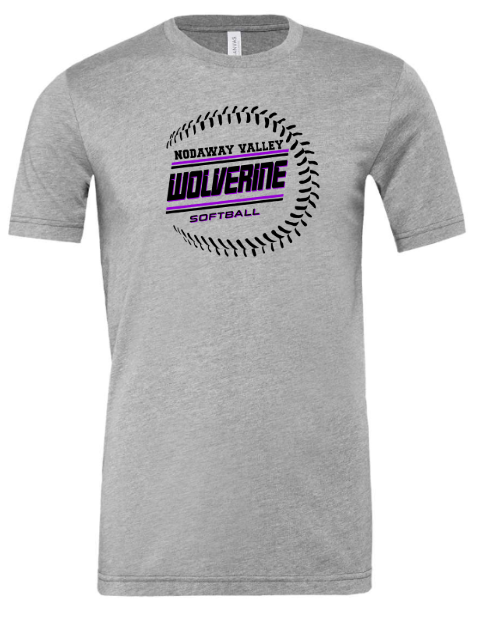 NV Softball T-Shirt- Bella