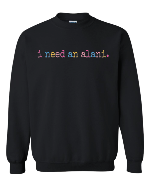 i need an alani