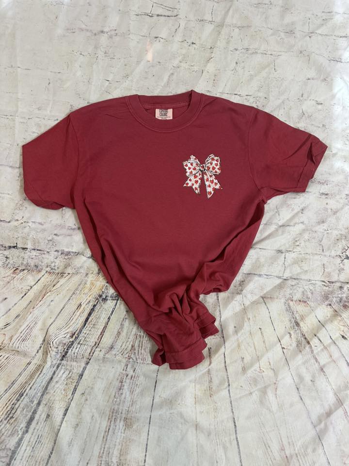 Valentines Bow Pocket Sized