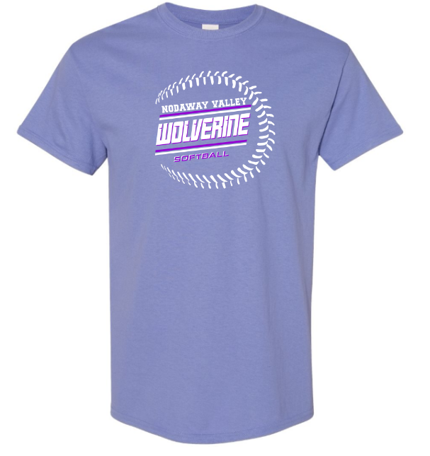 NV Softball T-Shirt- Gildan