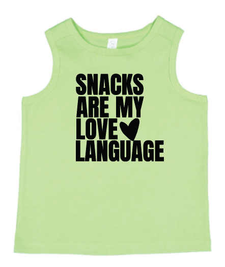 Snacks are my Love Language