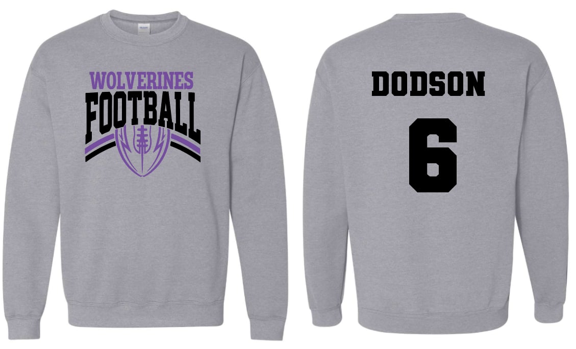 NV Youth Football Sweatshirts!