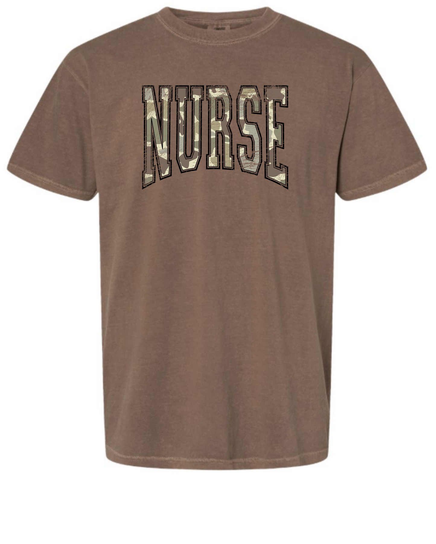 Camo Nurse T Shirt