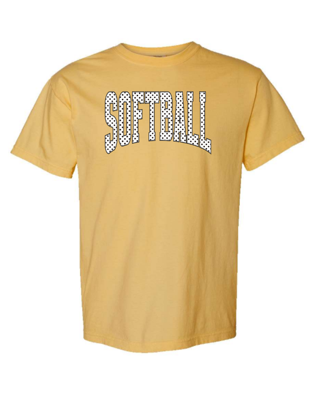 Softball Polk-a-dot T Shirt