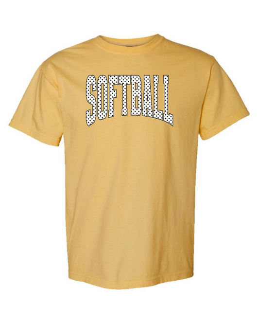 Softball Polk-a-dot T Shirt