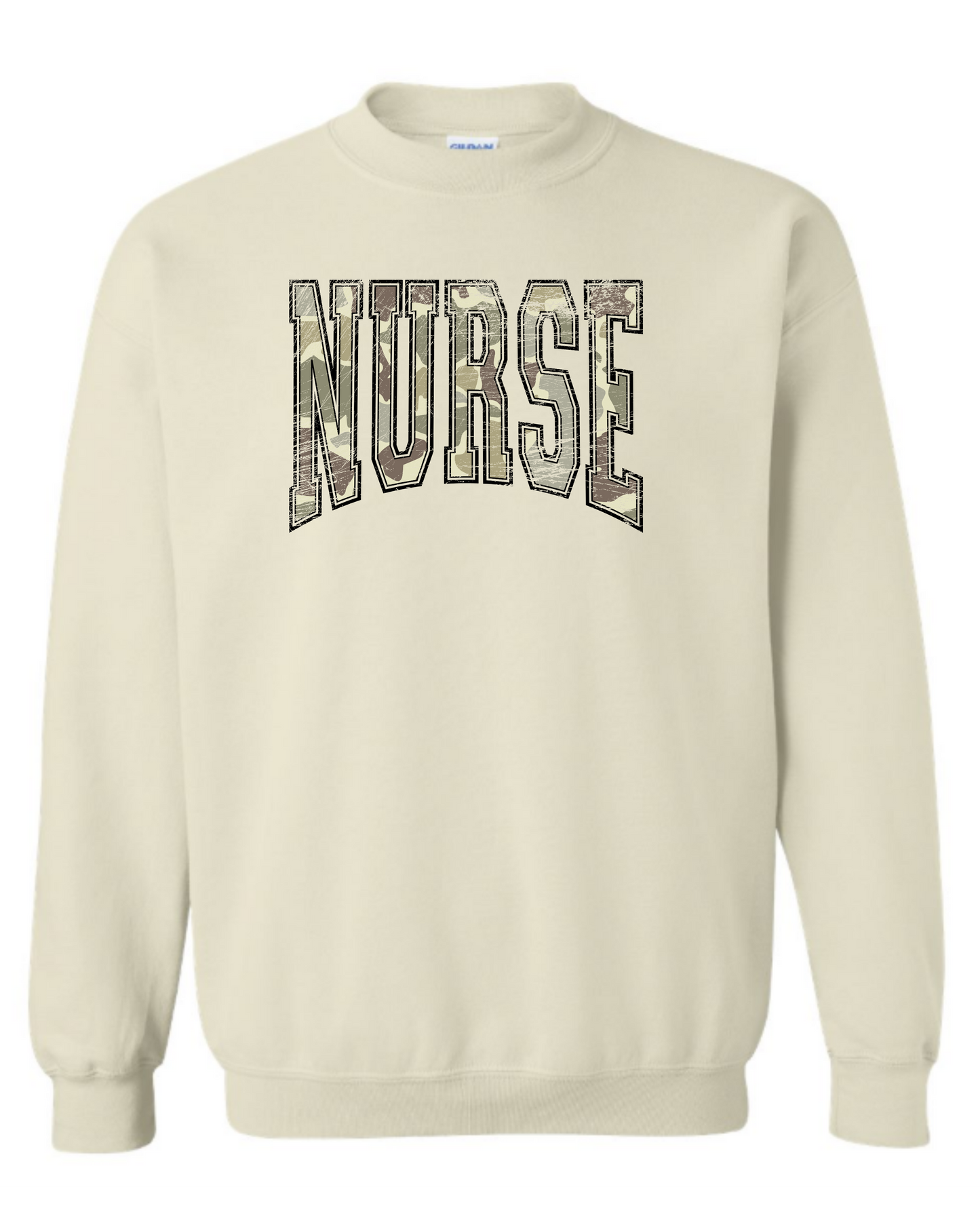 Camo Nurse Sweatshirt