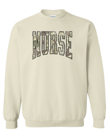 Camo Nurse Sweatshirt