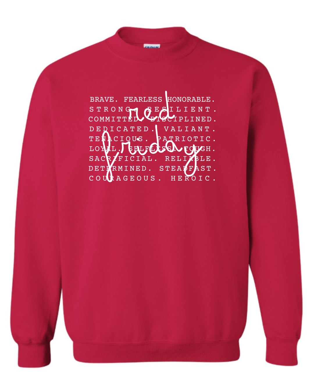 Red Fridays Sweatshirt