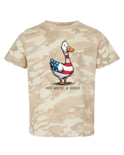 Red, White, & Goose- Adult Youth and Toddler