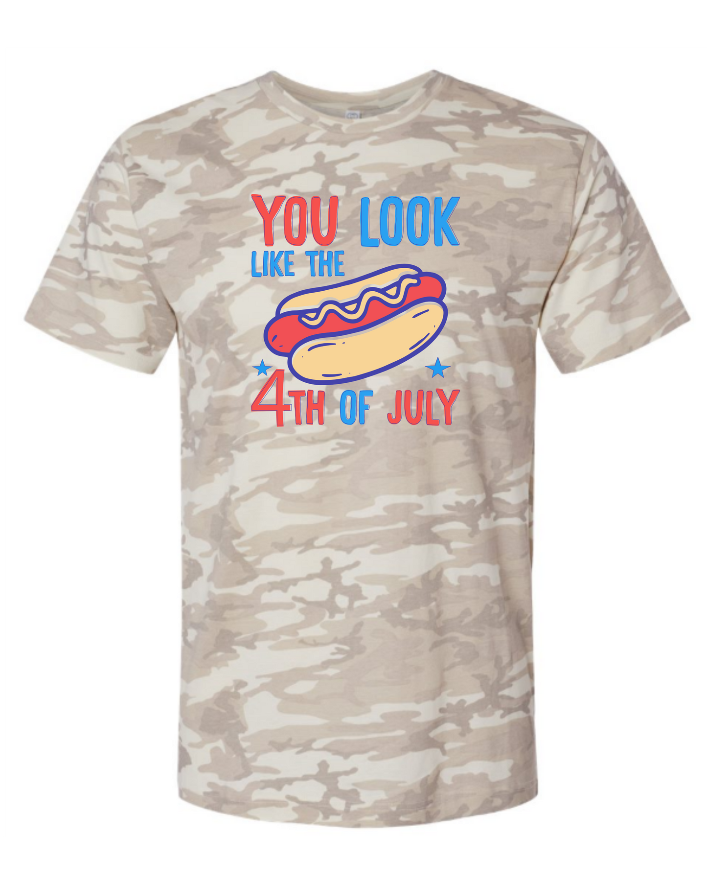 You look like the Fourth of July