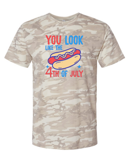 You look like the Fourth of July