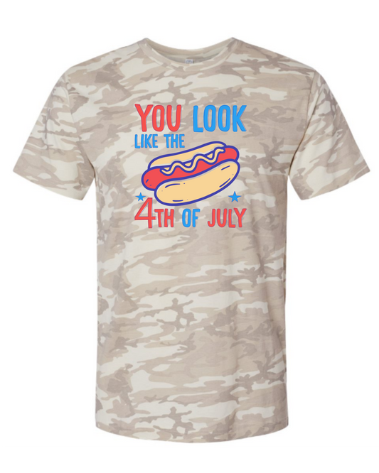You look like the Fourth of July