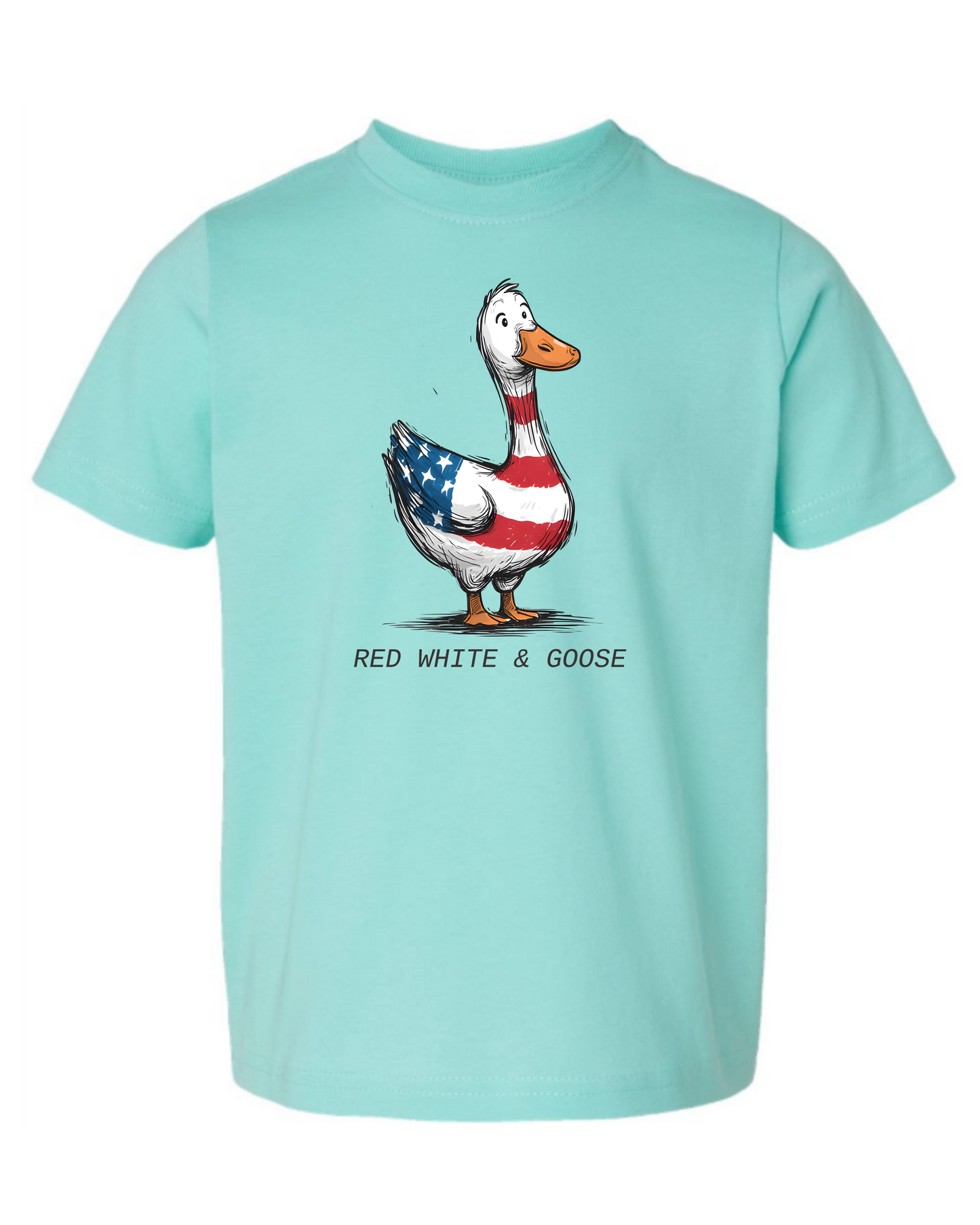 Red, White, & Goose- Adult Youth and Toddler