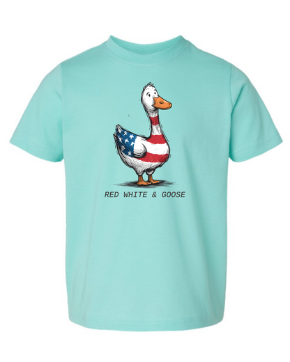 Red, White, & Goose- Adult Youth and Toddler