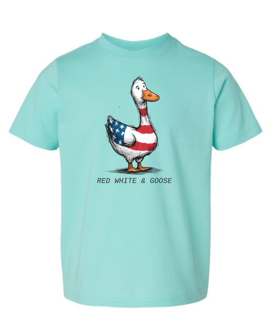Red, White, & Goose- Adult Youth and Toddler