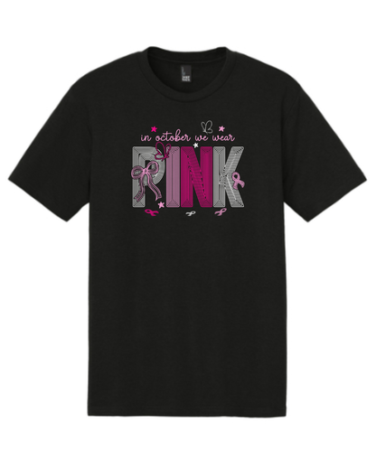 In October We Wear Pink