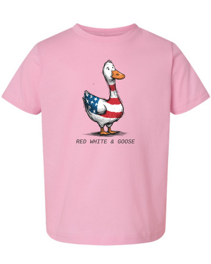 Red, White, & Goose- Adult Youth and Toddler