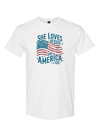 She Love Jesus and America Too