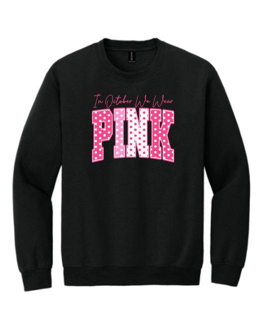 In October We Wear Pink- Polka Dot
