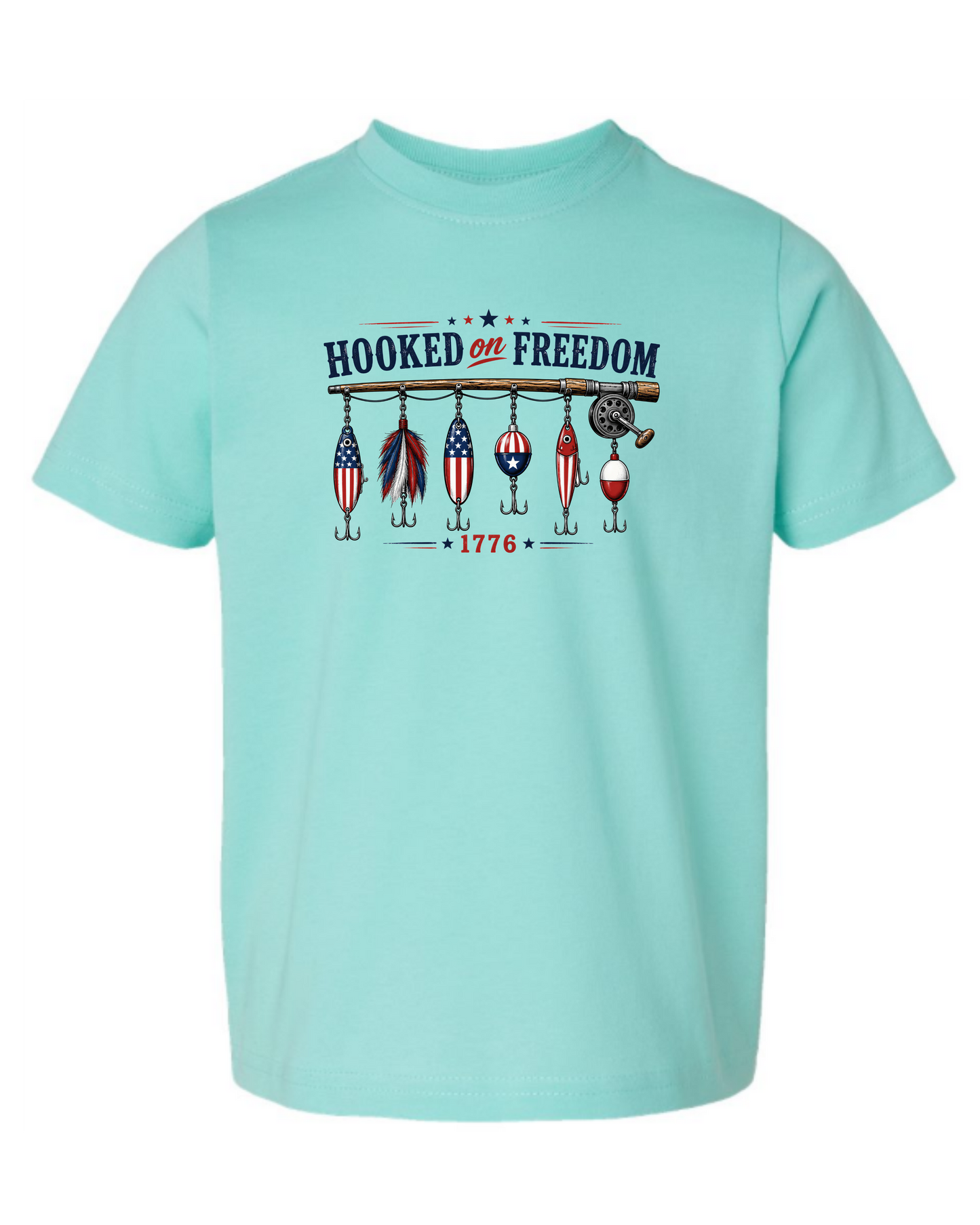 Hooked on Freedom- Adult, Youth, Toddler