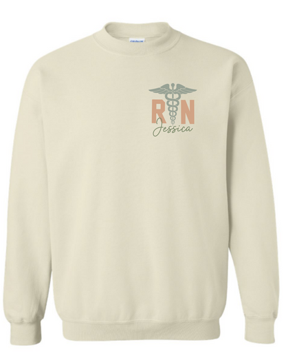 Personalized RN Sweatshirt