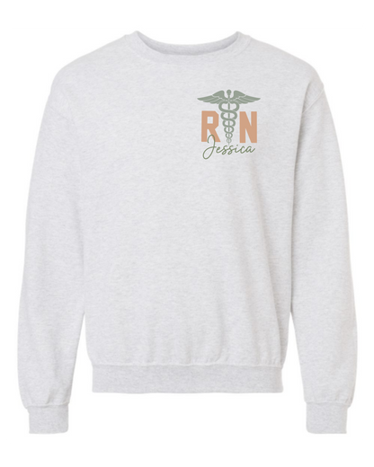 Personalized RN Sweatshirt