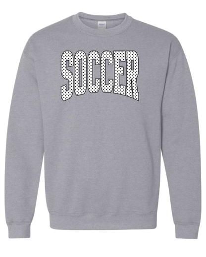 Soccer Polk-A-Dot Sweatshirt