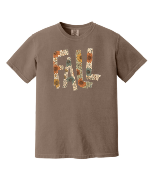 Fall Floral- T Shirt