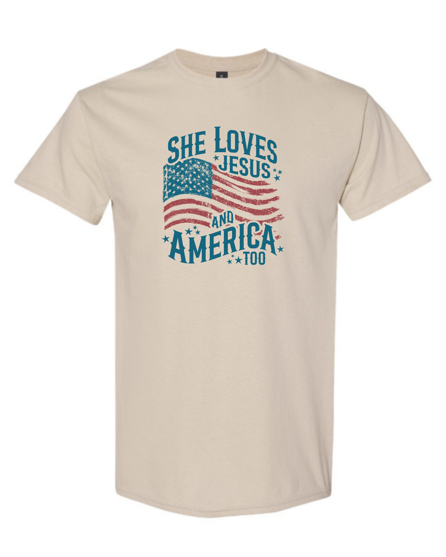 She Love Jesus and America Too