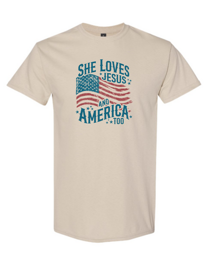 She Love Jesus and America Too