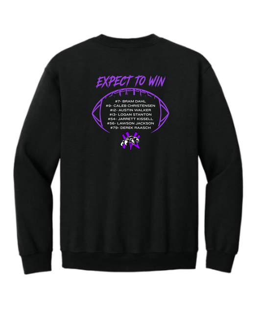 Senior Football Crewneck Sweatshirt
