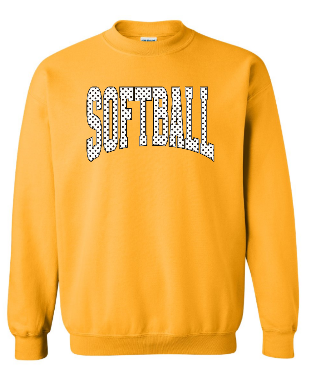 Softball Polk-A-Dot Sweatshirt