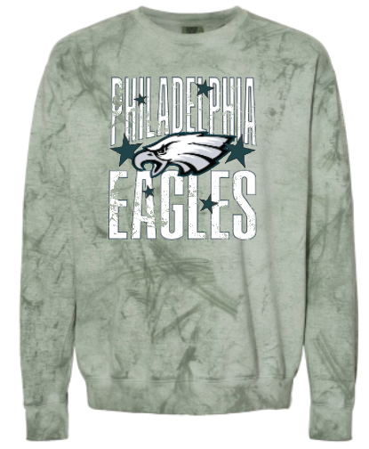 EAGLES COLOR BLAST SWEATSHIRT