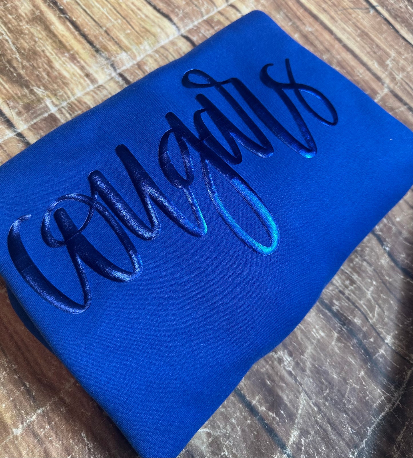 Metallic Puff T-Shirts- Cougars!