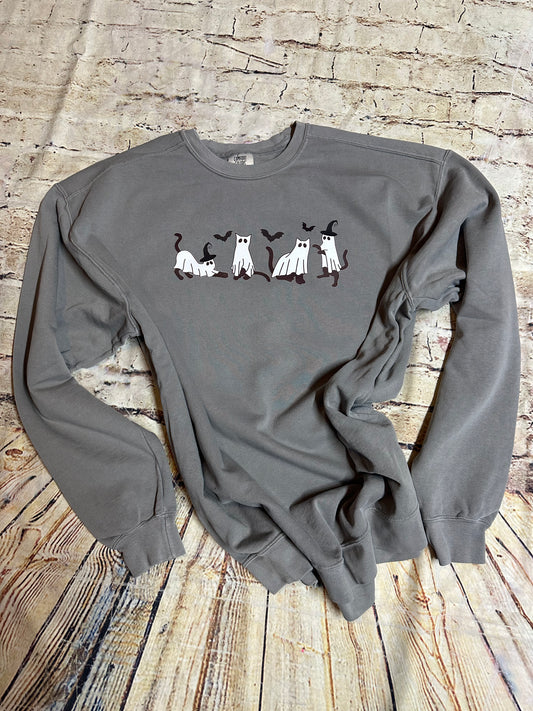 Cat Ghost Sweatshirt