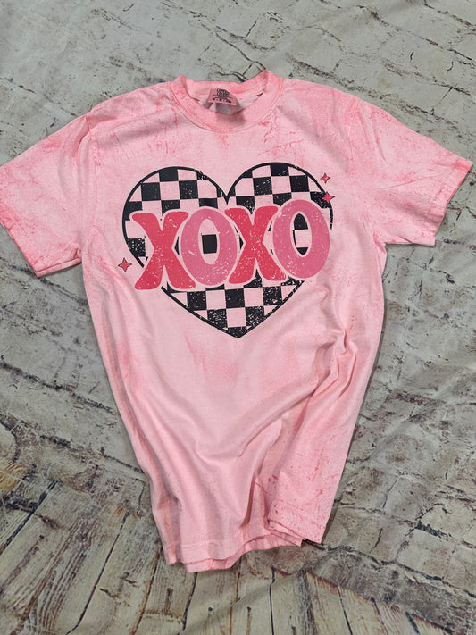 XOXO Heart Color Blast T Shirt