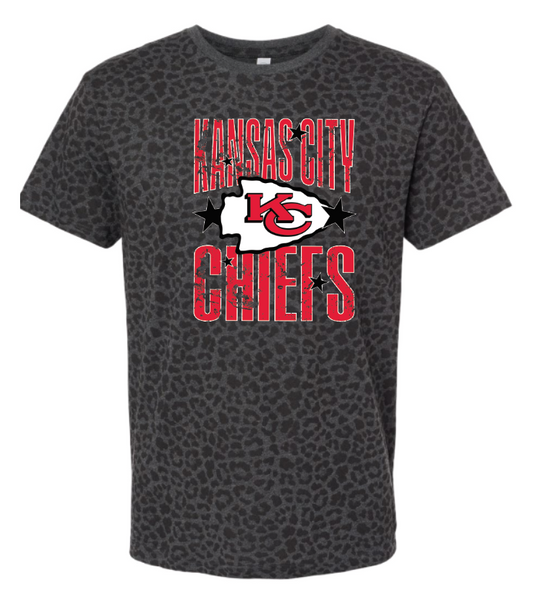 Black Leopard T- CHIEFS