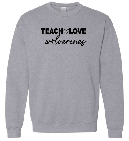 Teach Love Wolverines
