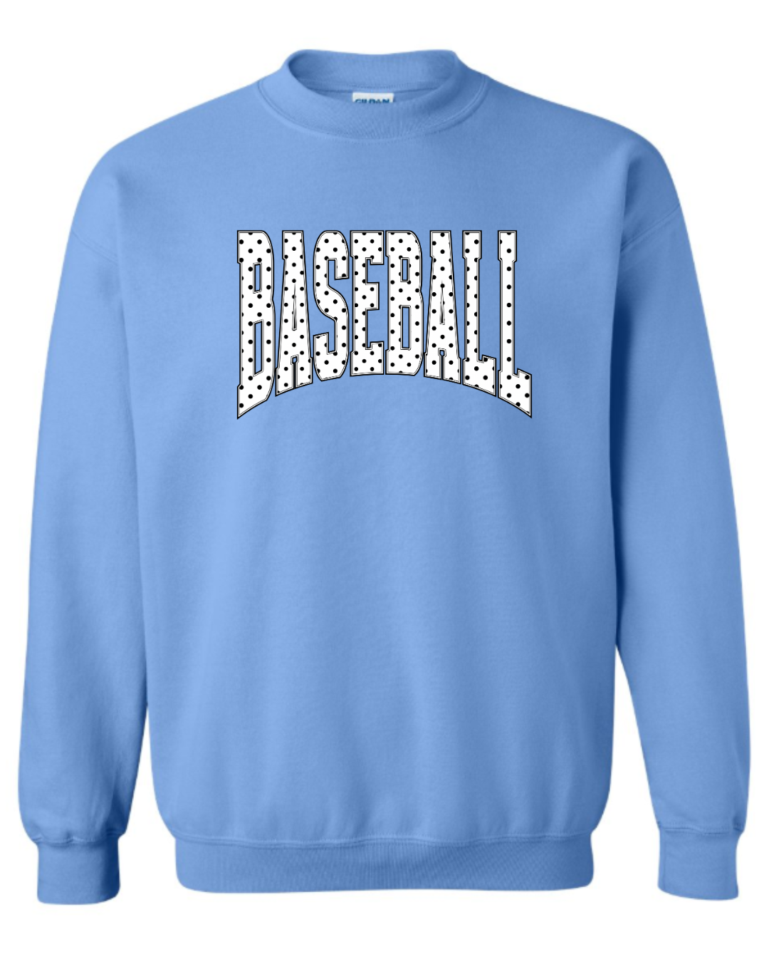 Baseball Polk-A-Dot Sweatshirt