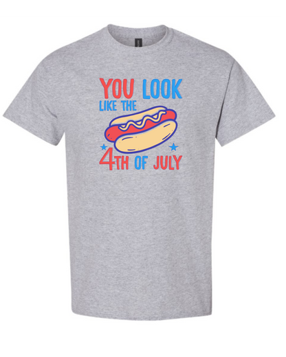You look like the Fourth of July