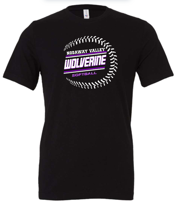 NV Softball T-Shirt- Bella