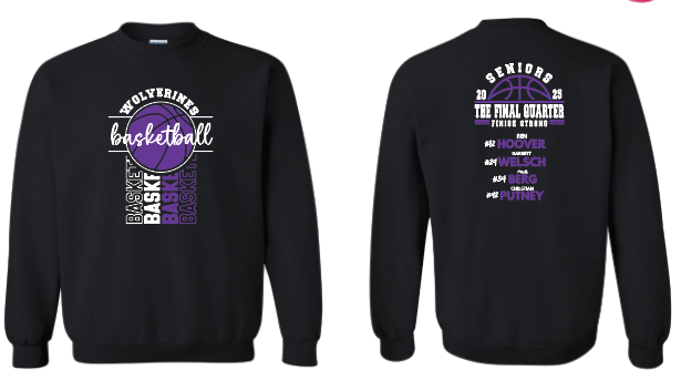 Senior Basketball Sweatshirt