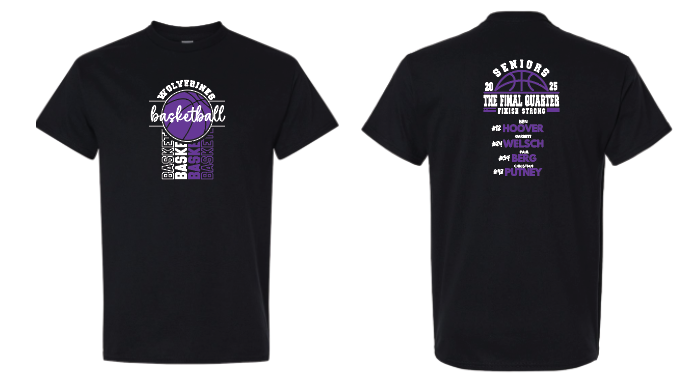 Senior Basketball T-Shirts