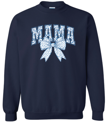 Blue Bow Mama